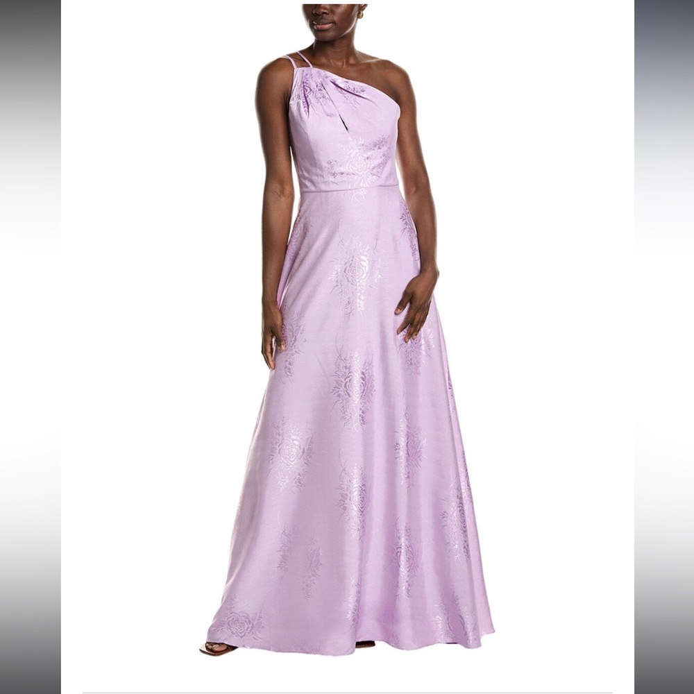 Marchesa Notte Barletta Dress in Lavender